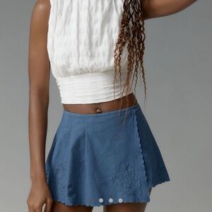 Anthropologie Pleated Skort